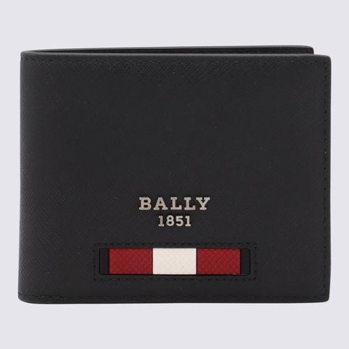Bally Black Leather Bevye Wallet - Bally - Modalova
