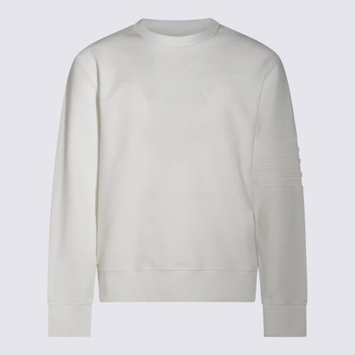 Thom Browne White Cotton Sweatshirt - Thom Browne - Modalova