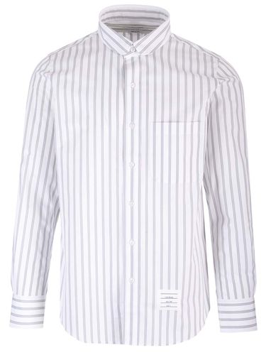 Thom Browne Striped Popeline Shirt - Thom Browne - Modalova