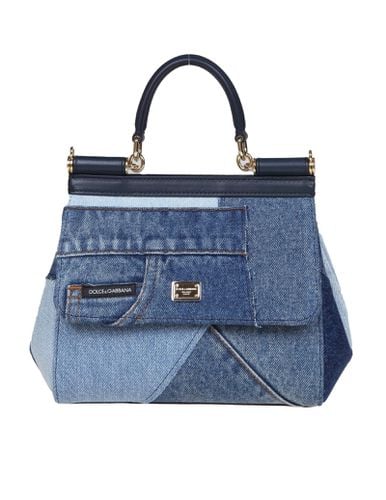 Sicily Handbag In Patchwork - Dolce & Gabbana - Modalova
