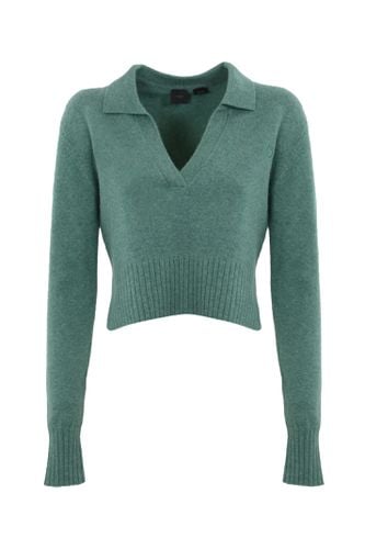 Cashmere Blend Cropped Sweater - Pinko - Modalova