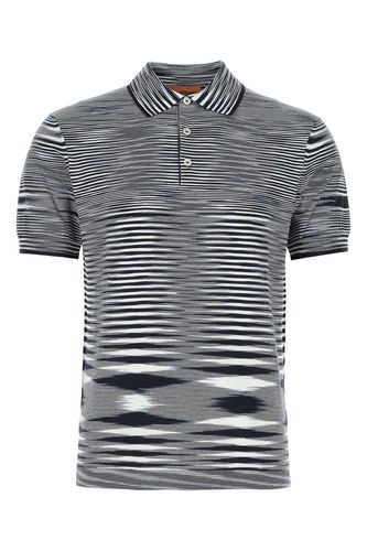 Embroidered Cotton Polo Shirt - Missoni - Modalova