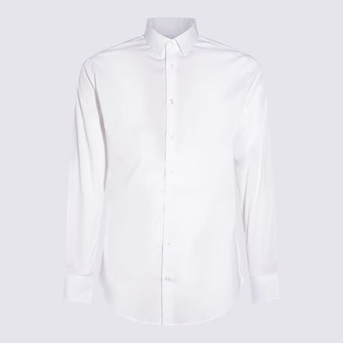 Giorgio Armani White Cotton Shirt - Giorgio Armani - Modalova