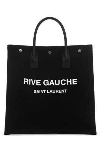 Canvas Rive Gauche Shopping Bag - Saint Laurent - Modalova