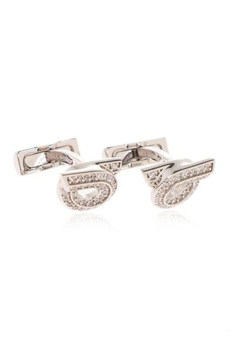 Ferragamo Embellished Cufflinks - Ferragamo - Modalova