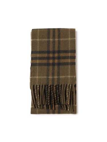 Burberry Embroidered Cashmere Scarf - Burberry - Modalova