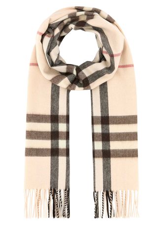 Burberry Embroidered Cashmere Scarf - Burberry - Modalova