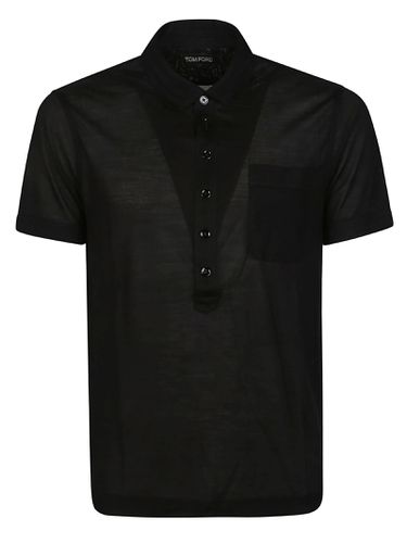 Tom Ford Short Sleeve Polo Shirt - Tom Ford - Modalova