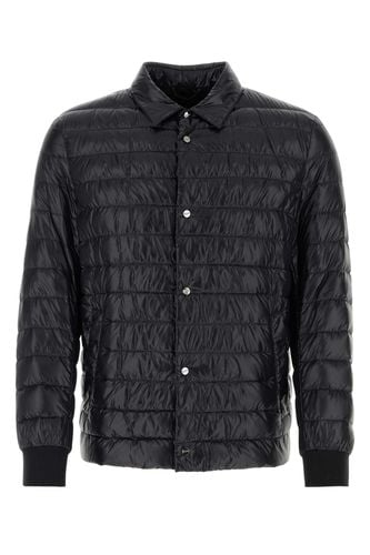 Herno Black Nylon Down Jacket - Herno - Modalova