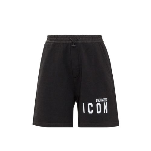 Dsquared2 Cotton Logo Shorts - Dsquared2 - Modalova