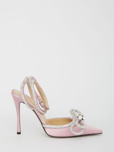 Mach & Mach Pink Silk Satin Pumps - Mach & Mach - Modalova