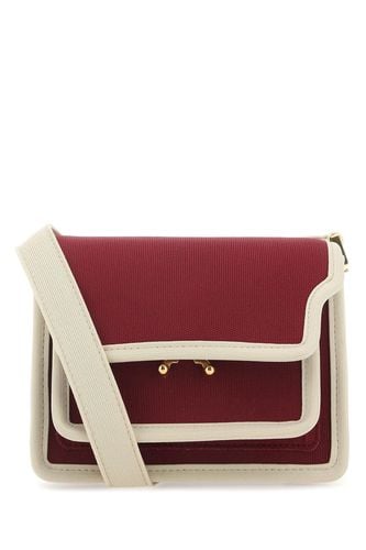 Tryan Purple Fabric Mini Trunk Crossbody Bag - Marni - Modalova