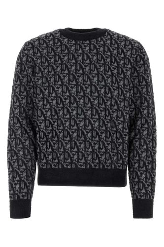 Embroidered Nylon Sweater - Palm Angels - Modalova