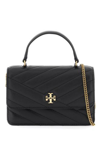 Kira Leather Wallet On Chain - Tory Burch - Modalova