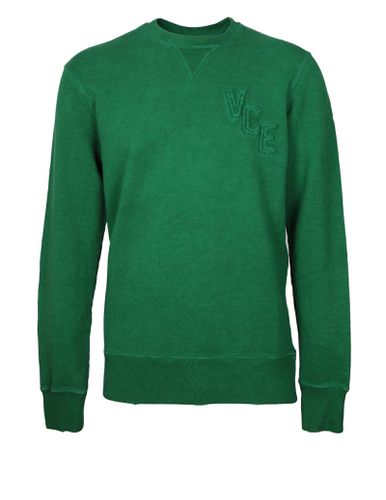 Journey Sweatshirt In Green Cotton Fleece - Golden Goose - Modalova