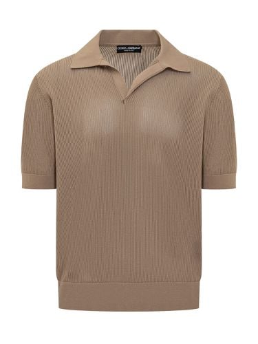 Dolce & Gabbana Cotton Polo Shirt - Dolce & Gabbana - Modalova