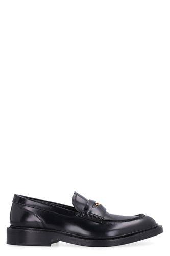 Versace Leather Loafers - Versace - Modalova