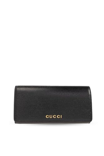 Logo Plaque Continental Wallet - Gucci - Modalova
