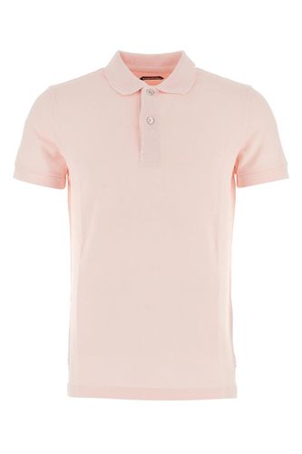 Tom Ford Pink Piquet Polo Shirt - Tom Ford - Modalova