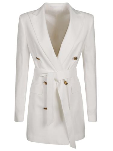 Wrap Double-breasted Blazer - Tagliatore - Modalova