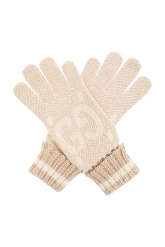Gucci Cashmere Gloves - Gucci - Modalova
