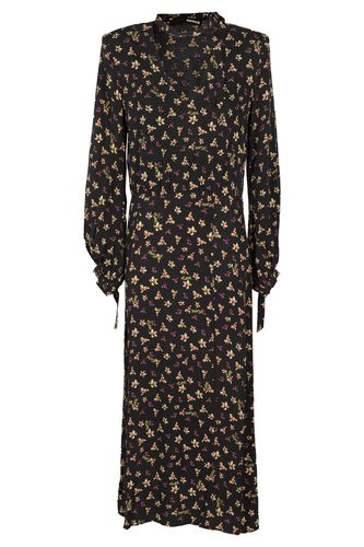 Jacquard Midi Slit Dress - Rotate by Birger Christensen - Modalova