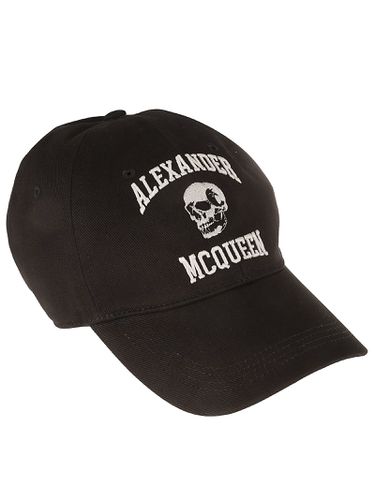 Skull Logo Baseball Cap - Alexander McQueen - Modalova