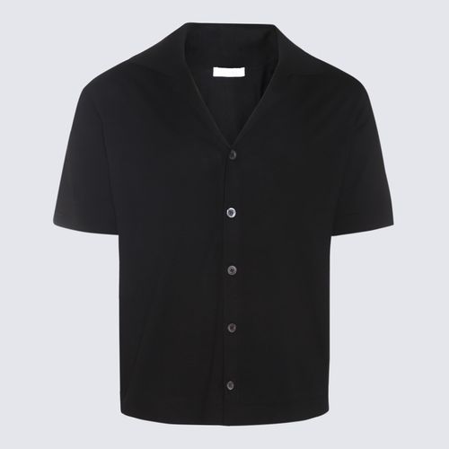 Cruciani Black Cotton Shirt - Cruciani - Modalova