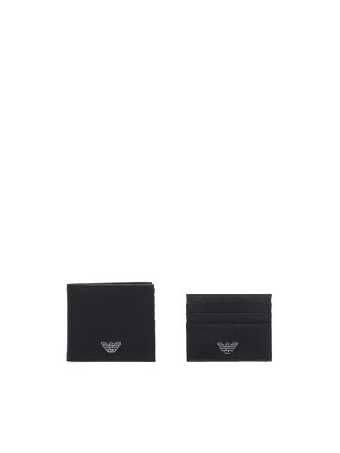 Wallet With Application - Emporio Armani - Modalova