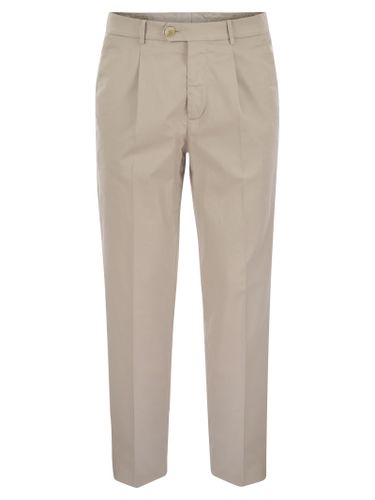 Cotton Blend Trousers - Brunello Cucinelli - Modalova