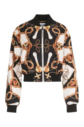 Moschino Printed Bomber Jacket - Moschino - Modalova