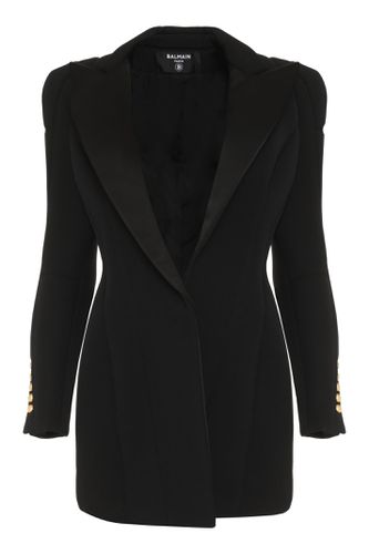 Balmain Wool Single-breasted Blazer - Balmain - Modalova