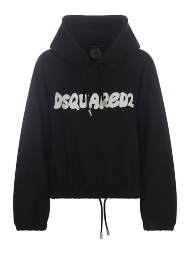 Hooded Sweatshirt In Cotton - Dsquared2 - Modalova