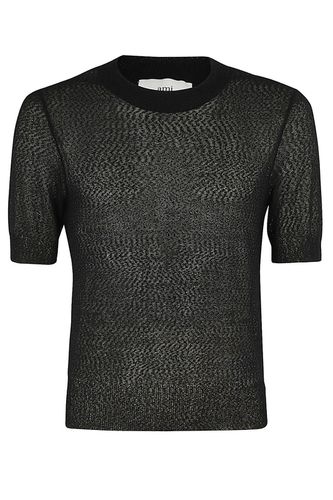 Crewneck Knitted T-shirt - Ami Alexandre Mattiussi - Modalova