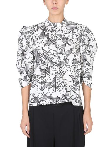 MSGM Cotton Poplin Shirt - MSGM - Modalova