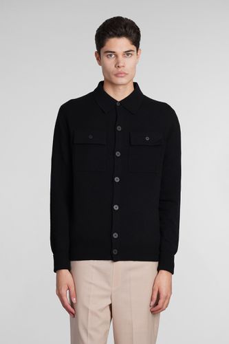 Ballantyne Cardigan In Black Wool - Ballantyne - Modalova