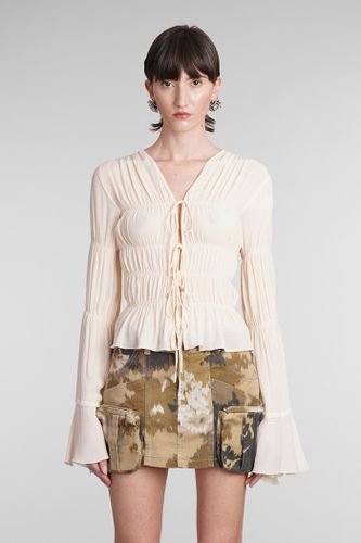 Blumarine Blouse In Beige Viscose - Blumarine - Modalova