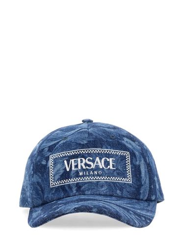 Versace Baseball Hat With Logo - Versace - Modalova