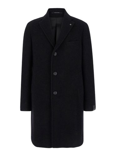 Single-breasted Jacket With Buttons In Wool Blend Man - Tagliatore - Modalova