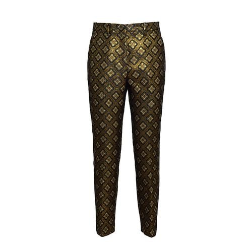 Embroidered-motif Cropped Trousers - Etro - Modalova