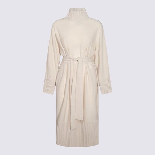 Antonelli Ivory Wool Blend Dress - Antonelli - Modalova