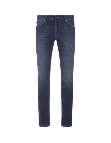 Dark Denim Swing Fit Jeans - PT Torino - Modalova