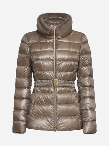 Claudia Quilted Nylon Down Jacket - Herno - Modalova