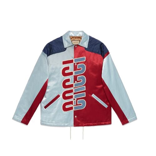 Gucci Logo-patch Shirt Jacket - Gucci - Modalova