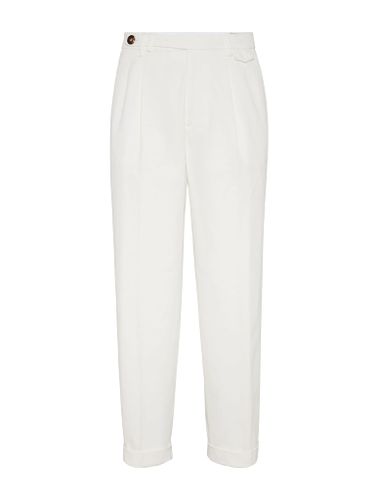 Chinos With Pleats - Brunello Cucinelli - Modalova