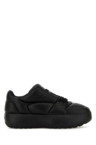 Leather Puffer Sneakers - Dsquared2 - Modalova