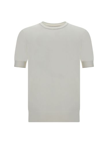 Cotton Knit T-shirt - Brunello Cucinelli - Modalova