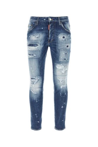 Stretch Denim Skater Jeans - Dsquared2 - Modalova