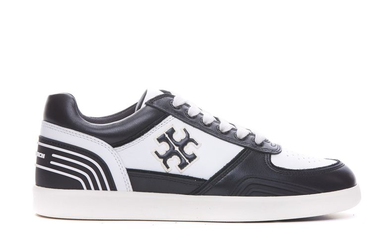 Clover Court Leather Low-top Sneakers - Tory Burch - Modalova