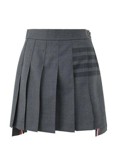 Bar Striped Pleated Mini Skirt - Thom Browne - Modalova
